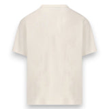 Stone Island, Beige Logo T-Shirt - True Labels