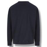 Stone Island, Navy Organic Cotton Sweatshirt - True Labels