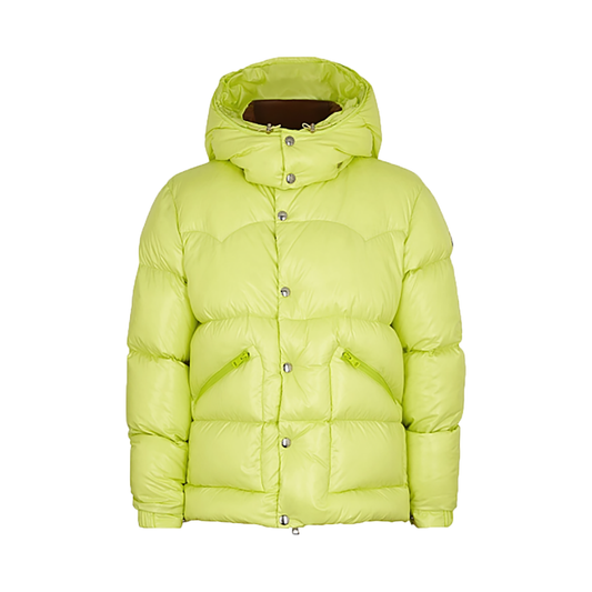 MONCLER COUTARD GIUBBOTO JACKET IN YELLOW - The Designer Lounge 